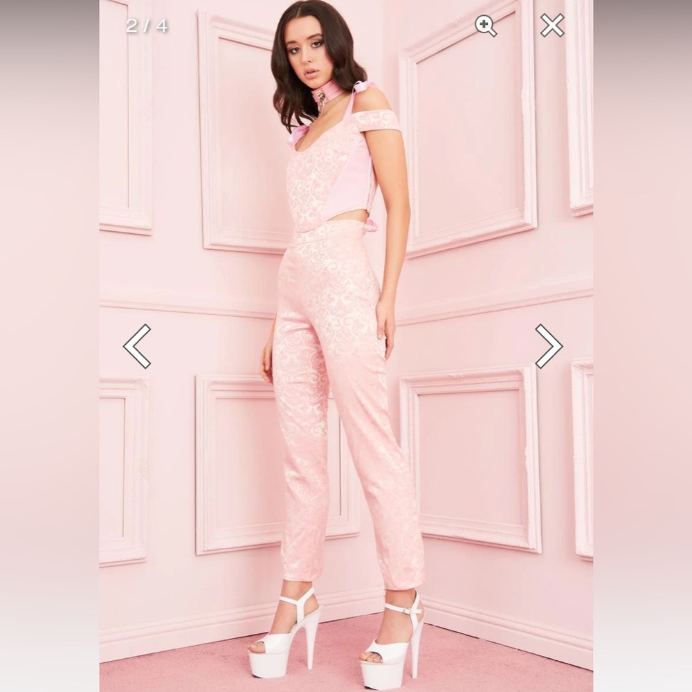 Sugar Thrillz - Elegant Obsession Floral Pants